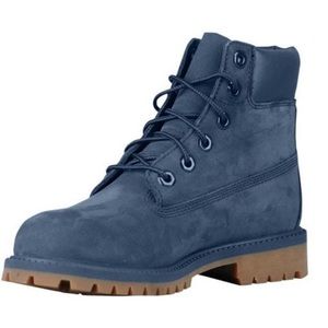 Timberland Waterproof Navy Boots | Suede Boots | Padded Ankle Leather | Brown